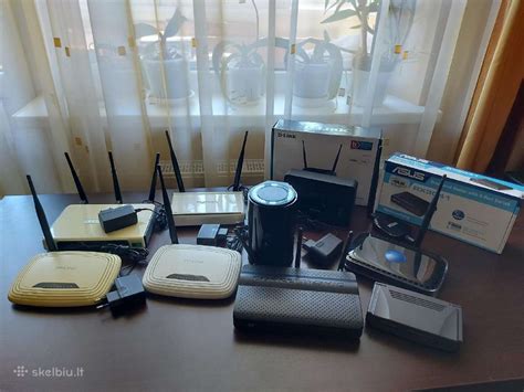 Įvairūs 4G ir 5G maršrutizatoriai