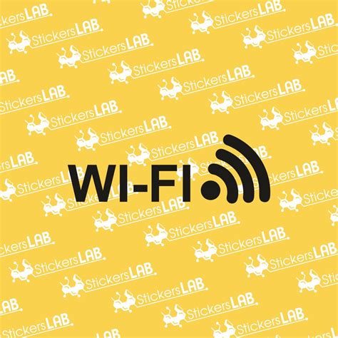 Maršrutizatoriaus lipdukas su Wi-Fi slaptažodžiu