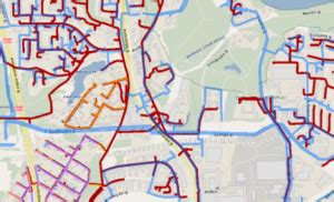 Šiaulių miesto vandentiekio tinklų schema