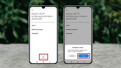 Wi-Fi tinklo stiprumo indikatorius telefone