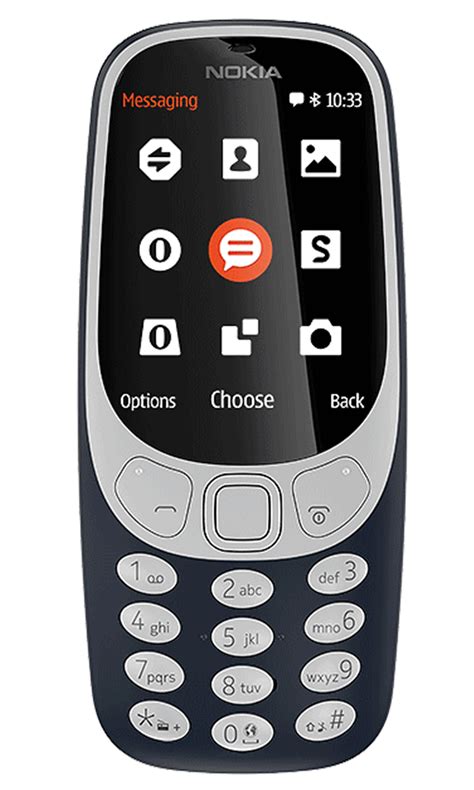 Naujosios Nokia 3310 dizainas