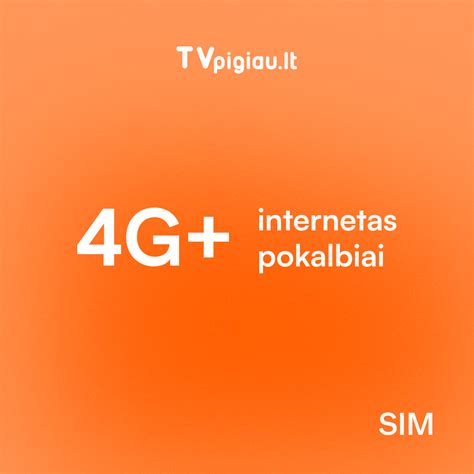 4G modemo ir SIM kortelės paruošimas