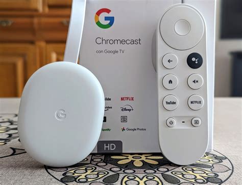 Pavyzdys Google Chromecast su Google TV