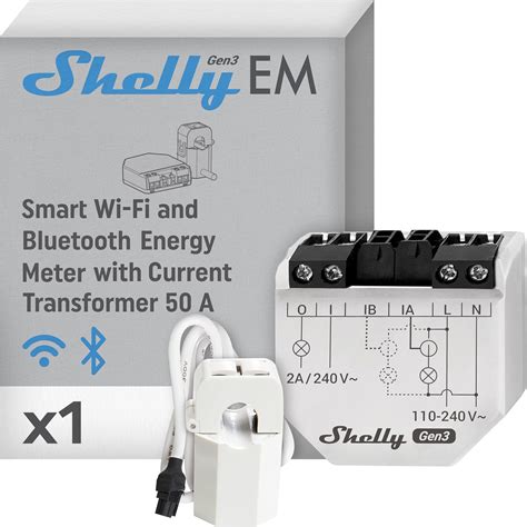 Shelly EM Gen3 energijos matuoklis