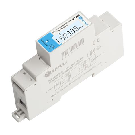 DIN bėgelio montuojamas energijos skaitiklis