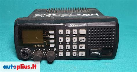 VHF radijo stotelės prijungimo schema