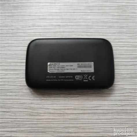 ZTE MF971R maršrutizatoriaus vaizdas