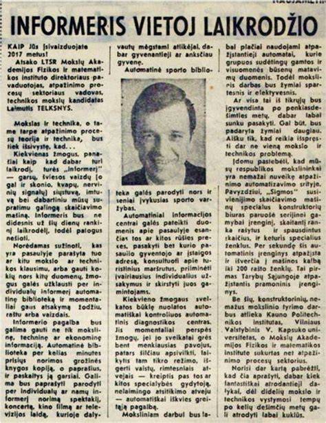 profesorius Laimutis Telksnys