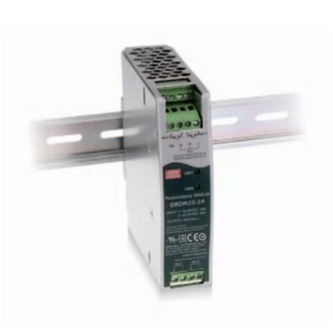 ODOT-S2E2 konverterio nuotrauka su DIN bėgio montavimu