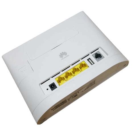 Huawei B315s maršrutizatorius su prijungta išorine antena