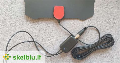 DVB-T2 antenos ir televizoriaus prijungimas