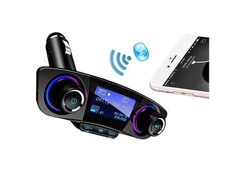 Automobilio FM moduliatorius su Bluetooth ryšiu