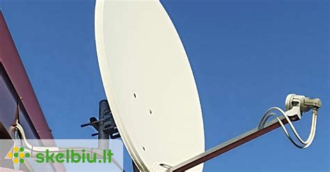 Palydovinės antenos prijungimas prie televizoriaus