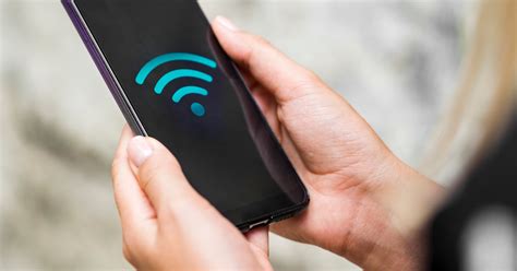 Telefono Wi-Fi ryšio stiprumas