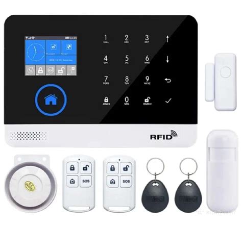 GSM signalizacijos pultelis ir mobilusis telefonas