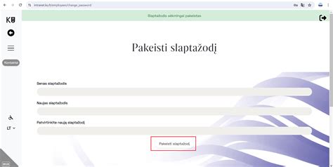 Routerio administratoriaus slaptažodžio keitimas