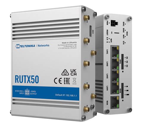 Naujas Teltonika 5G maršrutizatorius RUTX50