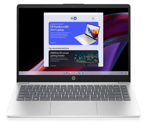 HP nešiojamojo kompiuterio ekrano nuotrauka su Wi-Fi piktograma