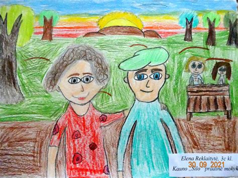 mokinių piešinių paroda