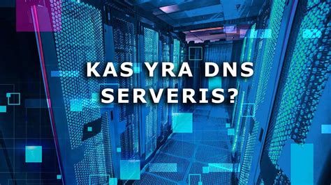 Schema, kaip veikia DNS serveris