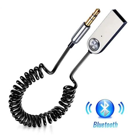 Bluetooth garso siųstuvas prijungtas prie automobilio stereosistemos