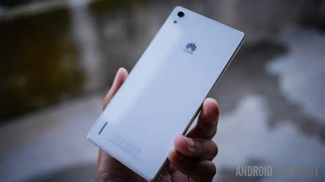 Huawei P7 nustatymų meniu