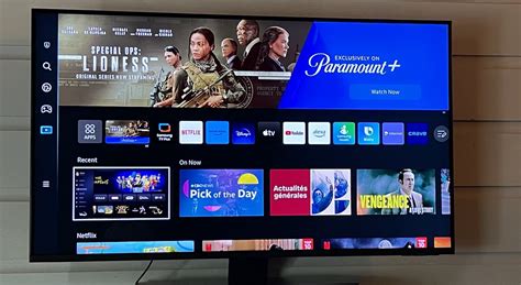 Samsung Smart TV tinklo nustatymų meniu