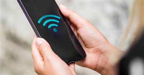 Android telefono Wi-Fi nustatymų ekranas